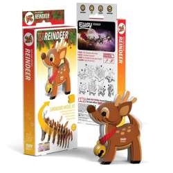 Renifer Eugy. Eko Układanka 3D