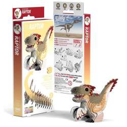 Dinozaur Raptor Eugy. Eko Układanka 3D - 1