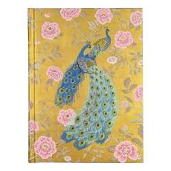 Notatnik szyty Wiktoriański Paw