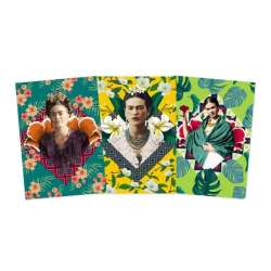 Zestaw 3 notatników MIDI Frida Kahlo
