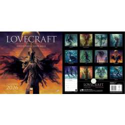 Kalendarz 2026 ścienny kwadrat Lovecraft