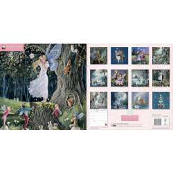 Kalendarz 2026 ścienny Wróżki Jean &Ron Henry Wall