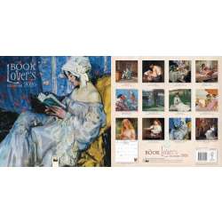 Kalendarz 2026 ścienny kwadrat The Book Lover's