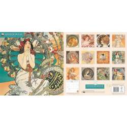 Kalendarz 2026 ścienny kwadrat Alfons Mucha