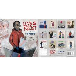 Kalendarz 2026 ścienny TVBOY: Love & Resist!
