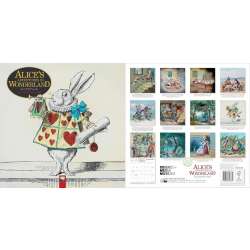 Kalendarz 2026 ścienny Alicja w Krainie Czarów