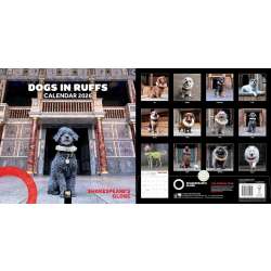 Kalendarz 2026 ścienny kwadrat Psy w kryzach