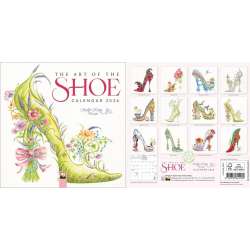 Kalendarz 2026 ścienny kwadrat The Art of the Shoe