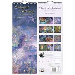 Kalendarz 2026 ścienny paskowy Niebiańskie podróże - 1