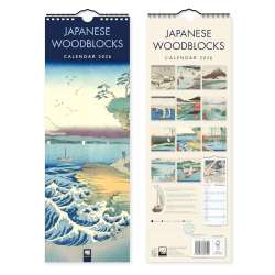 Kalendarz 2026 paskowy Japońskie drzeworyty