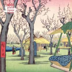 Puzzle 1000 Ogród śliw Utagawa Hiroshige - 1