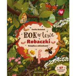 Rok w lesie. Robaczki. Książka z okienkami - 1