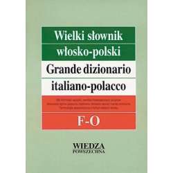 Wielki słownik włosko-polski T. 2 F-O