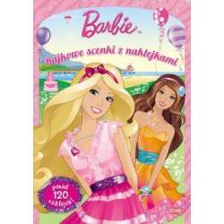 PROMO Książka Barbie I can be.. Bajkowe scenki z naklejkami. AMEET (SC-111)