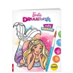 Książka Barbie Dreamtopia. Maluj farbami AMEET (MF-1401) - 1