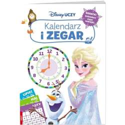 Książka Disney uczy. Kraina Lodu. Kalendarz i zegar (ZEG-9301) - 1