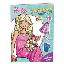 Książka Barbie. Brokatowe ubieranki (SDLB-1101) - 1