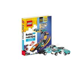 Książka 3w1 LEGO ICONIC. Buduj i naklejaj wyjątkowe samochody (BSP-6601) - 1