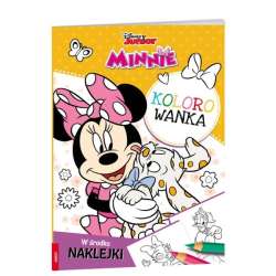 Kolorowanka z naklejkami Minnie Mouse AMEET (KOLX-9102)