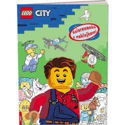 LEGO(R) City. Kolorowanka z naklejkami (NA-6002) - 1