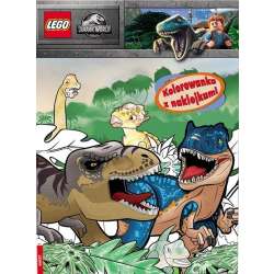 Lego Jurassic World. Kolorowanka z naklejkami (NA-6202) - 1