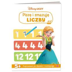 Książka Disney uczy. Kraina Lodu. Piszę i zmazuję. Liczby (US-9301) - 1