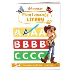 Książka Disney uczy. Mix. Piszę i zmazuję. Litery (US-9302) - 1