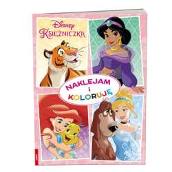 Książeczka Disney Księżniczka. Naklejam i koloruję. (NAK-9106) - 1
