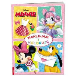 Kolorowanka Minnie Mouse. Naklejam i koloruję (NAK-9107) - 1