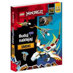 Książka LEGO NINJAGO. Buduj i naklejaj. Smoki (BSP-6701) - 1