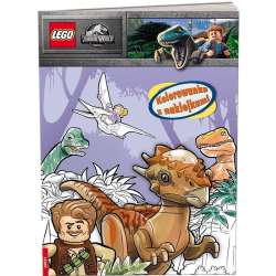 LEGO(R) Jurassic World. Kolorowanka z naklejkami (NA-6203) - 1