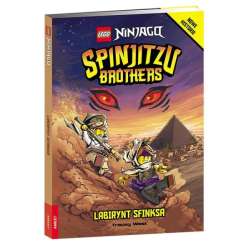 Książeczka LEGO NINJAGO. SPINJITZU BROTHERS LABIRYNT SFINKSA (LBWS-6703) - 1
