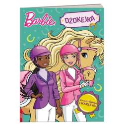 Książeczka Kolorowanka z naklejkami. Barbie Dżokejka (TEM-1106)