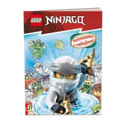 Lego Ninjago. Kolorowanka z naklejkami (NA-6705) - 1
