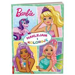 Książeczka Naklejam i koloruję. Barbie Dreamtopia (NAK-1402) - 1