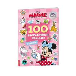 Książeczka Minnie 100 brokatowych naklejek (NB-9101)