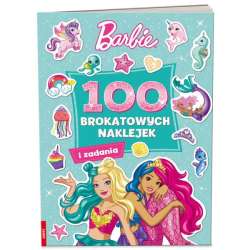Książeczka Barbie Dreamtopia. 100 brokatowych naklejek (NB-1401)