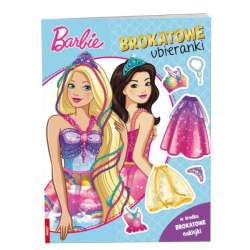 Książeczka Barbie Dreamtopia. Brokatowe ubieranki (SDLB-1402)