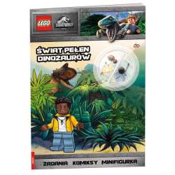 Książeczka LEGO JURASSIC WORLD. ŚWIAT PEŁEN DINOZAURÓW (LNC-6205S1) - 1