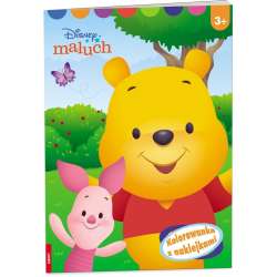 Kolorowanka z naklejkami. Disney Maluch (NA-9208)