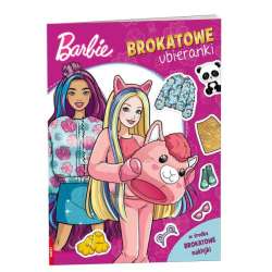 Książeczka Barbie. Brokatowe ubieranki (SDLB-1104) - 1