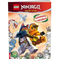 Lego Ninjago Kolorowanka z naklejkami