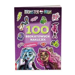 Książeczka Monster High. 100 brokatowych naklejek (NB-1501)