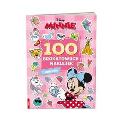 Książeczka Minnie 100 brokatowych naklejek (NB-9104)