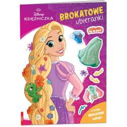 Disney Księżniczka. Brokatowe Ubieranki