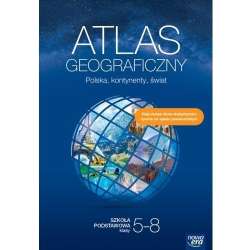 Atlas geograficzny SP Polska, kontynenty...w.2023