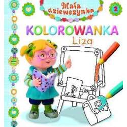 Mała dziewczynka kolorowanka - Liza - 1