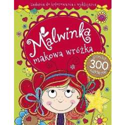 Malwinka makowa wróżka. Zadania do kolorowania... - 1