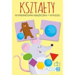 Kształty. Książeczka + 10 puzzli