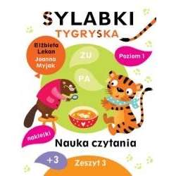 Sylabki Tygryska. Nauka czytania z.3, poziom 2